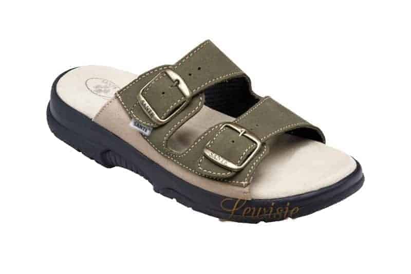 Santé N/517/36/98/28/CP khaki Pánský zdravotní pantofel