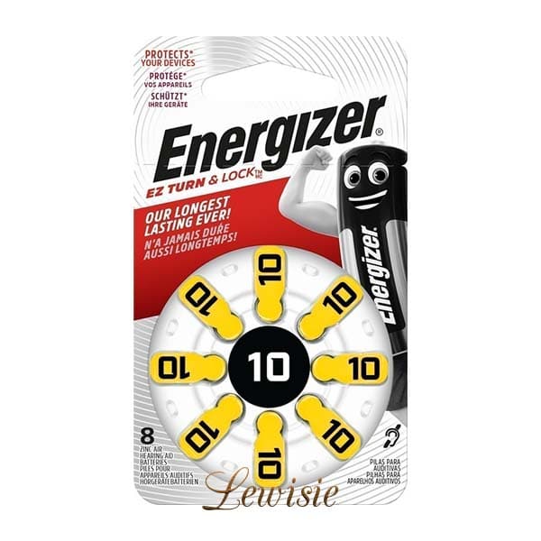 Baterie do naslouchadel Energizer 10 DP 8 ks žlutá