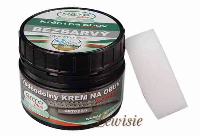 Krém na obuv Orto Care voděodolný bezbarvý 250 g
