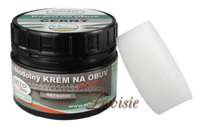 Krém na obuv Orto Care voděodolný černý 250 g