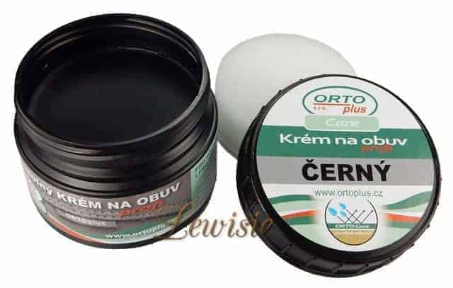Krém na obuv Orto Care voděodolný černý 250 g - Obrázek 2