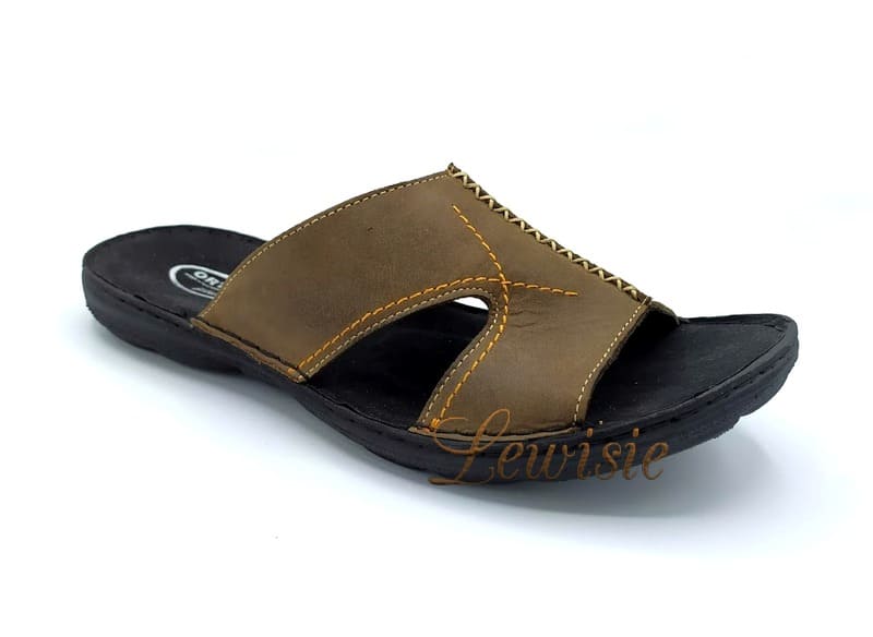 Orto plus 998-274 hnědá Pánský pantofel vel. 44