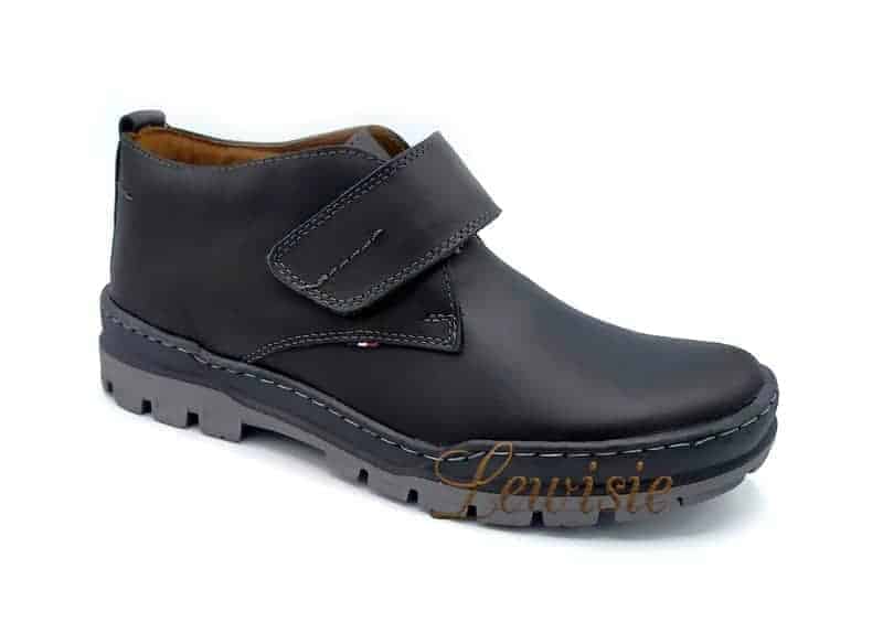 Orto plus 375 02C Pánská vycházková obuv černá vel. 40 - 46