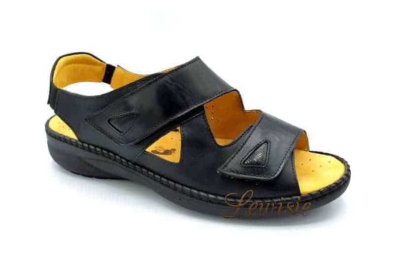 Carya 2214 Black Dámský sandál šíře H vel. 41