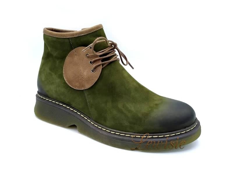 Carya 402.140 Khaki nubuk Dámská kotníková obuv vel. 37