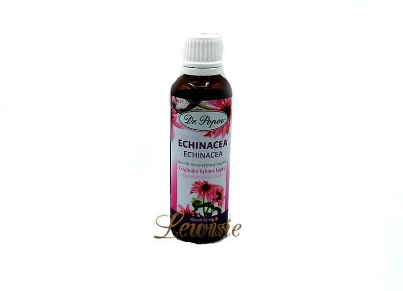 Echinacea (Třapatka) Originální bylinné kapky Dr. Popov 50 ml