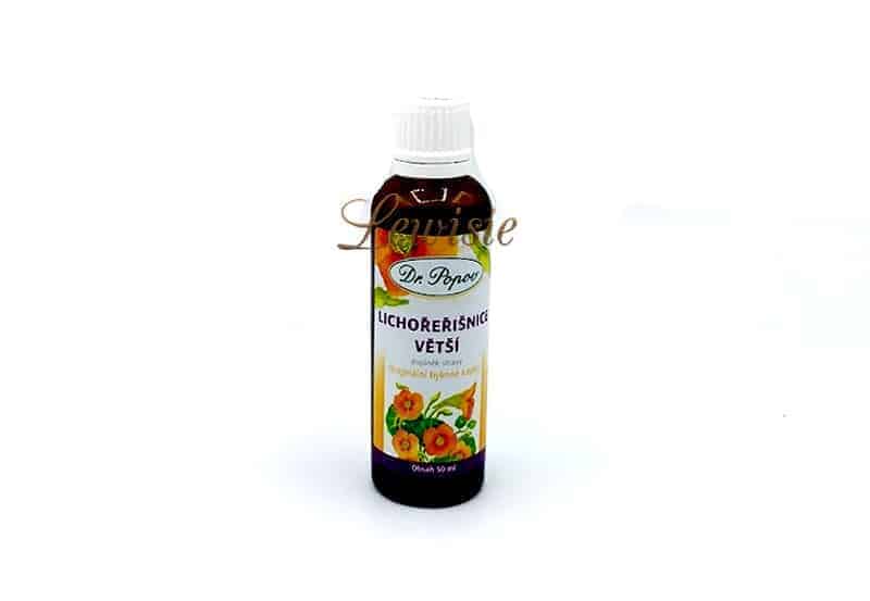 Lichořeřišnice větší Originální bylinné kapky Dr. Popov 50 ml