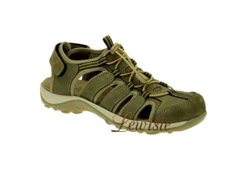 Peon SC/50743-9 Khaki Dámské vycházkové sandály vel. 36 a 41