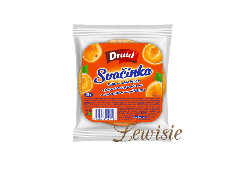 Druid Svačinka - Jogurtová poleva s meruňkovou příchutí 22 g