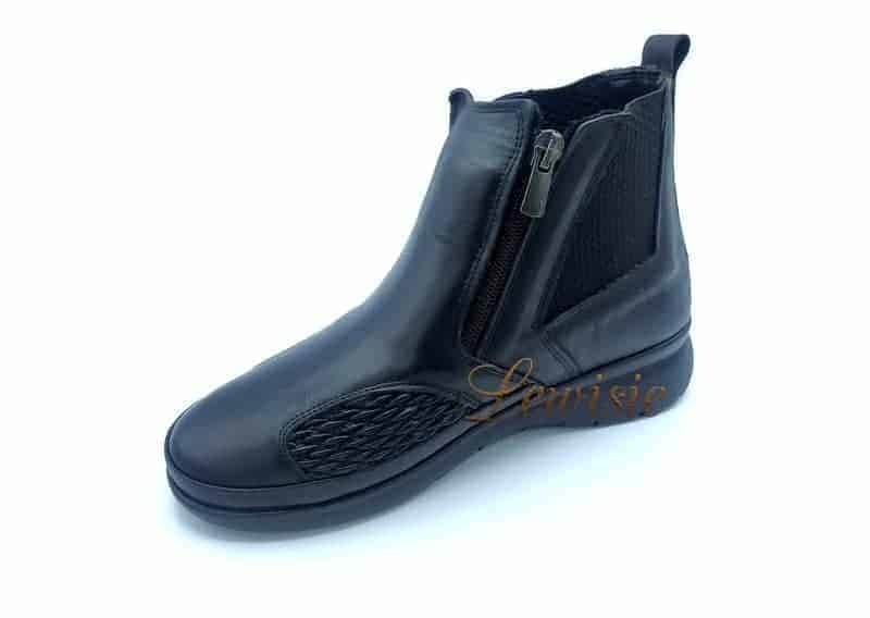Looke 0343-10 Looke Dámská kotníková obuv černá Hallux vel. 36 a 37 - Obrázek 2