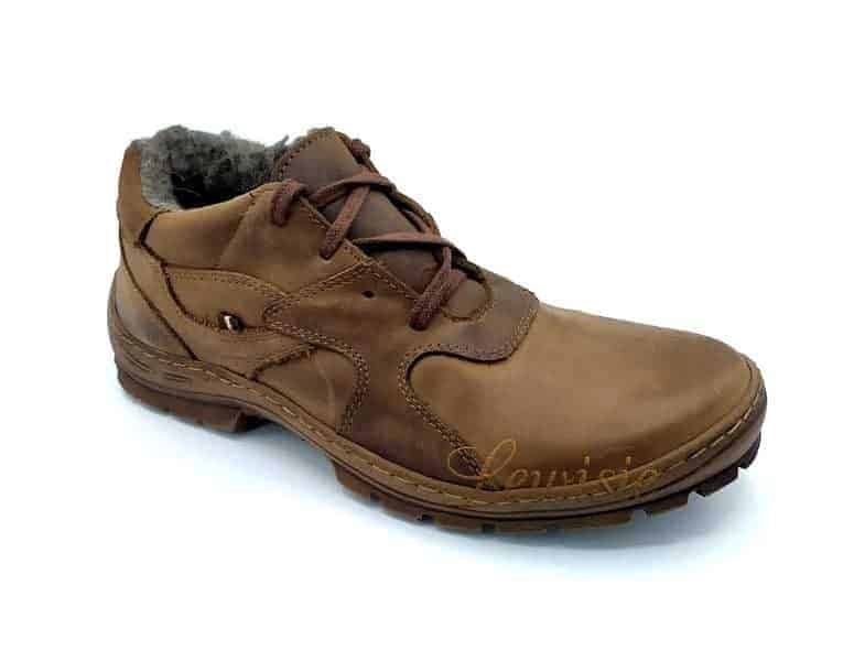 Orto Plus 475 11 Pánská zimní obuv hnědá vel. 40 a 46