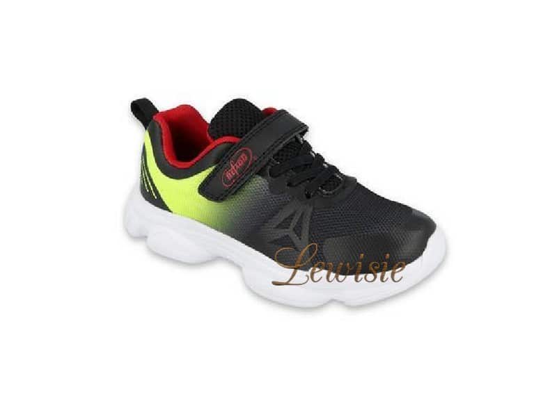 Befado Sport 516Q057 Botasky Tenisky černozelená vel. 38
