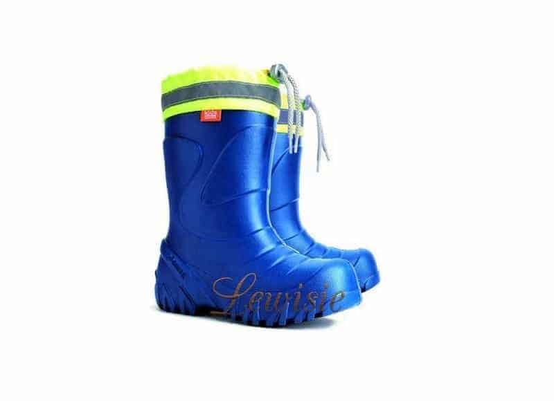 Demar - Mammut Zateplené holínky S 0300 E Metal blue vel. 22 - 39