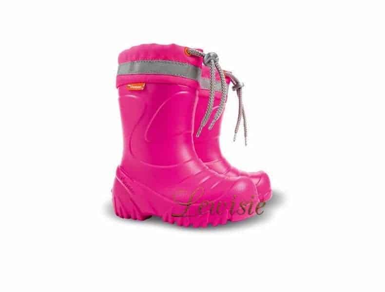Demar - Mammut Zateplené holínky S 0300 F1 pink vel. 22 - 39