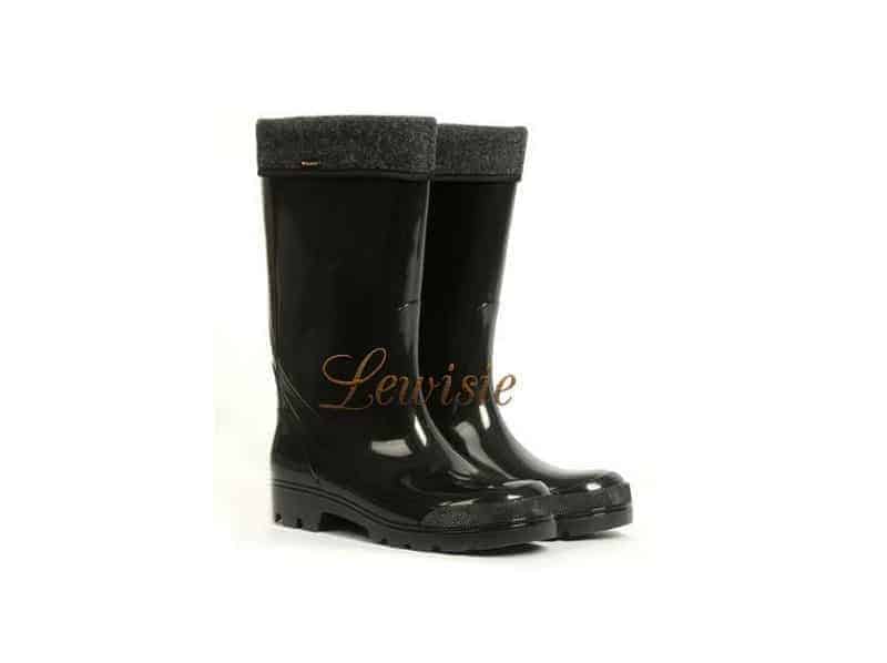 DEMAR GRANDER LUX BLACK 9162 Holínky vel. 40 - 48