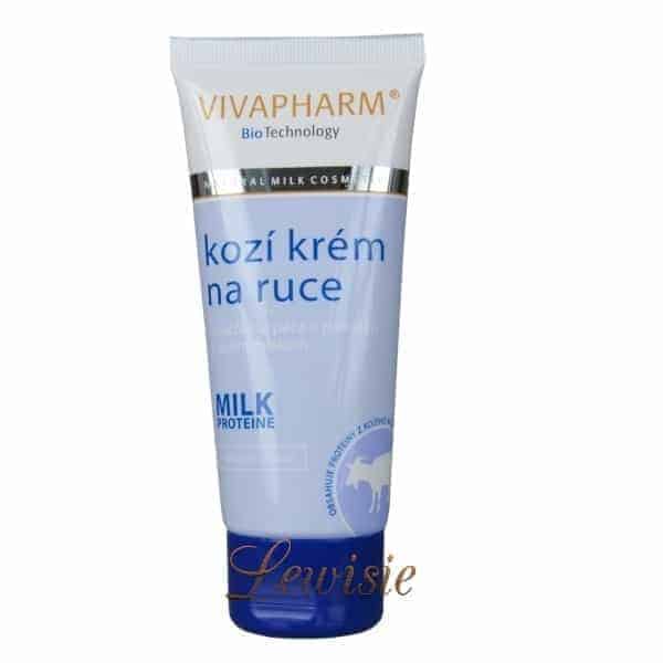 Krém na ruce s kozím mlékem v tubě VIVAPHARM 100 ml