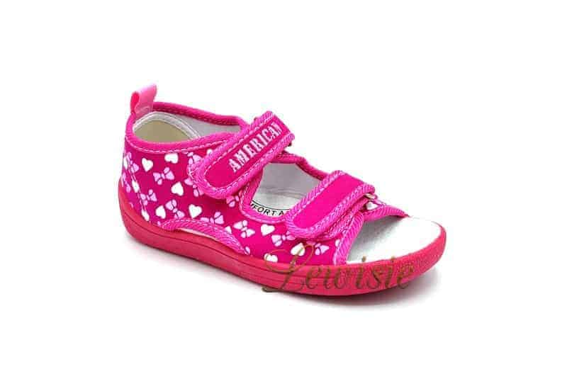 Peon 19/21 Fuxia Dětské sandálky, papučky vel. 27 - 30