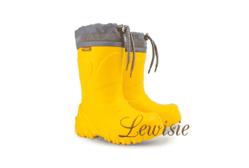 Demar - Mammut Zateplené holínky S 0300 L žlutá yellow vel. 22 - 39
