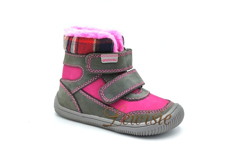 Protetika Tamira grey Barefoot Zimní dětská obuv vel. 19 - 34
