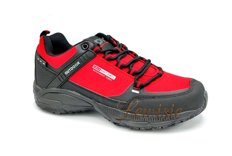 DK 1096 červená Softshell sportovní obuv vel. 37 - 41