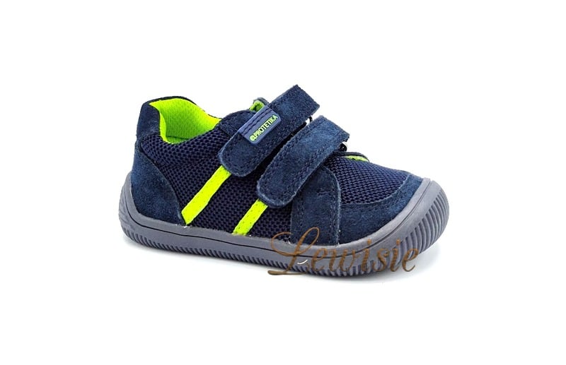 Protetika Brik denim Barefoot Dětská obuv Tenisky vel. 20 - 34