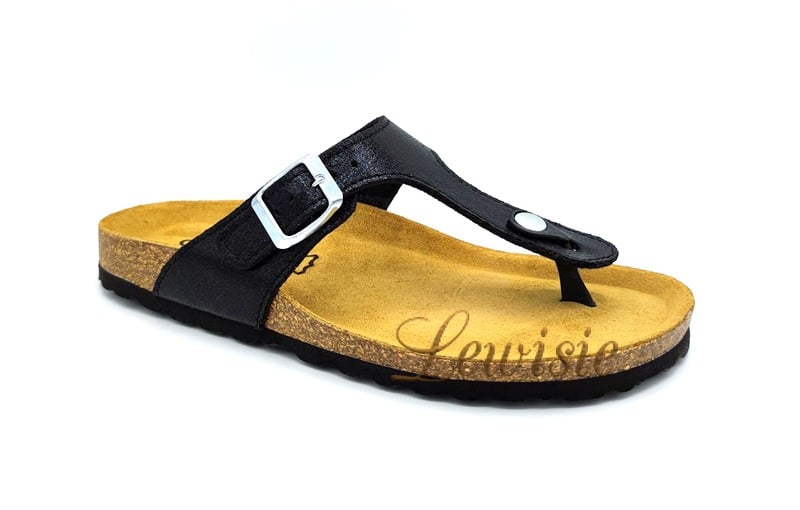 Bio Life 0027 COMO 504 black Dámský pantofel Žabky vel. 36