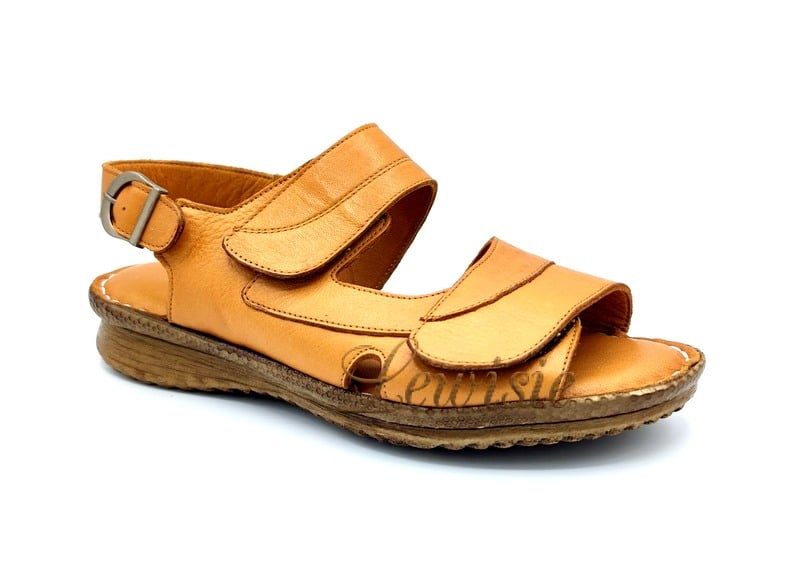 Looke 0427-15 Brown Lacie Dámské měkké sandály vel. 37 - 40