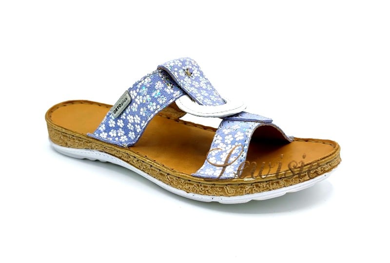 Orto plus 4102 C04/10 modrá Dámský pantofel vel. 37 - 41