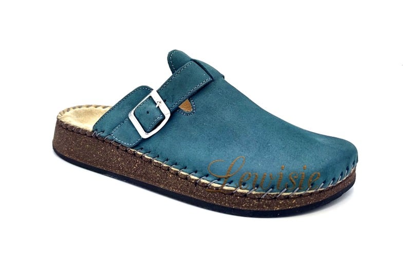 Santé CB/23010 TYRKYS Dámské pantofle s plnou špicí vel. 38 - 40