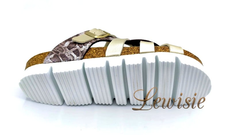 Bio Life 0004 552 Valeria Beige Dámské pantofle vel. 42 - Obrázek 2