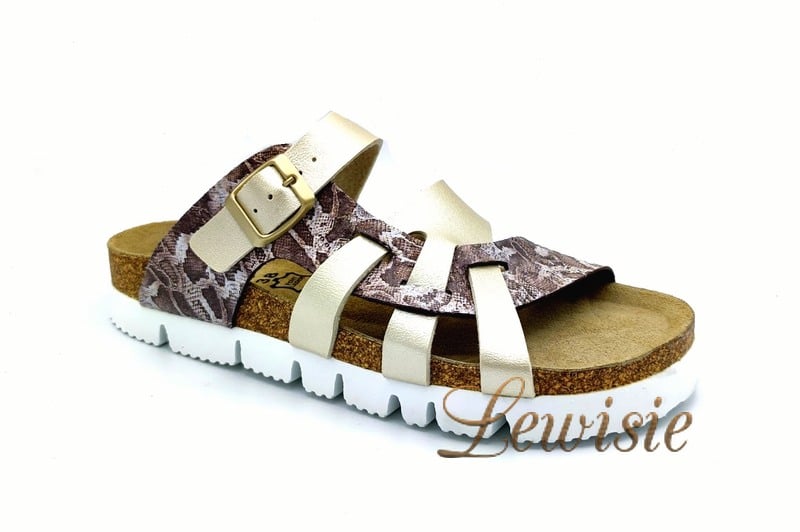 Bio Life 0004 552 Valeria Beige Dámské pantofle vel. 42