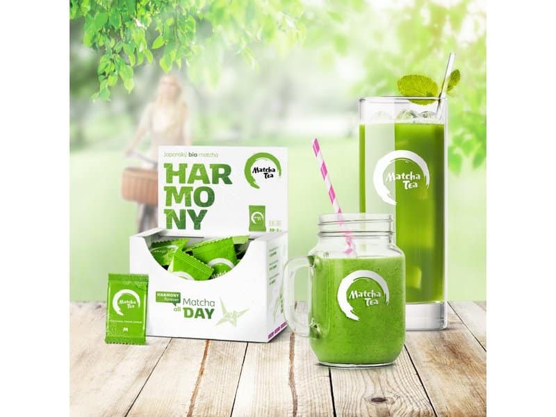 Bio Matcha Tea Harmony 30 × 2 g Jemně mletý zelený čaj - Obrázek 2