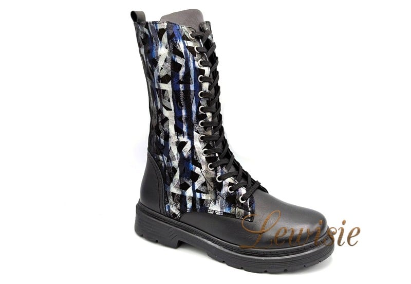 Looke 0767-10 Allixa Dámské černé kozačky vel. 37 - 41