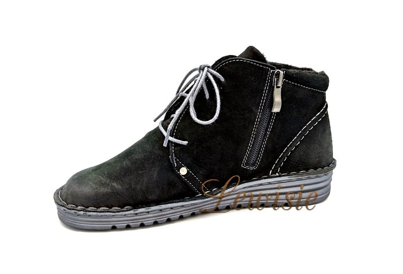 Hilby 90838 Black Dámská kotníková obuv vel. 36 a 39 - Obrázek 2