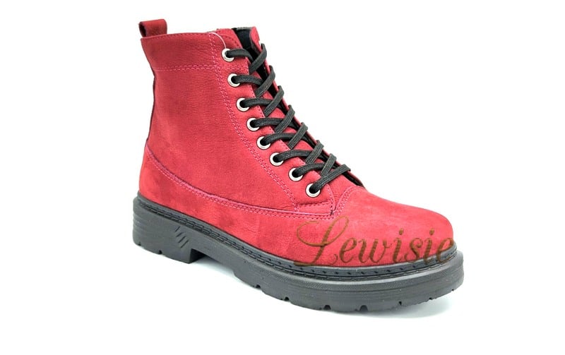 Looke 0764-08 Shamay bordó Dámská kotníková obuv vel. 37 - 40