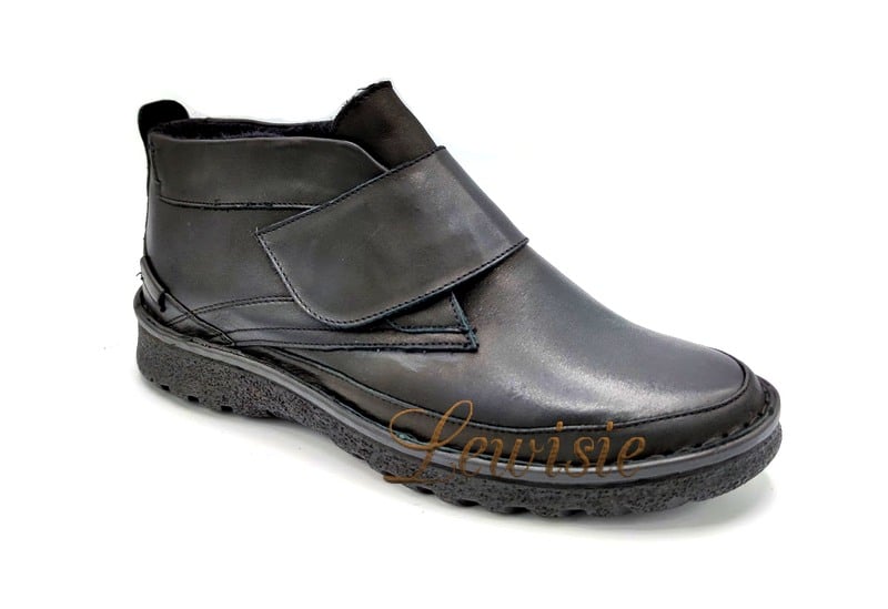Orto plus 1518 100 Pánská zimní obuv černá vel. 44 - 46