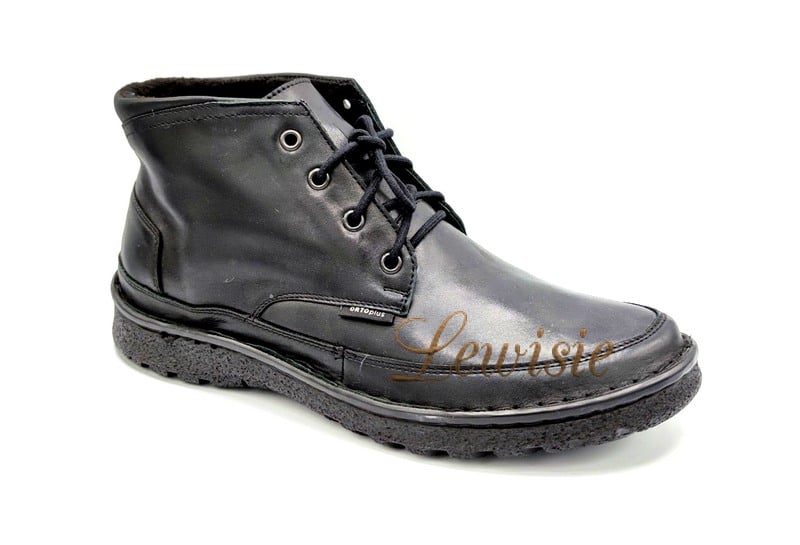 Orto Plus 1676 001 Pánská zimní obuv černá vel. 41 - 46