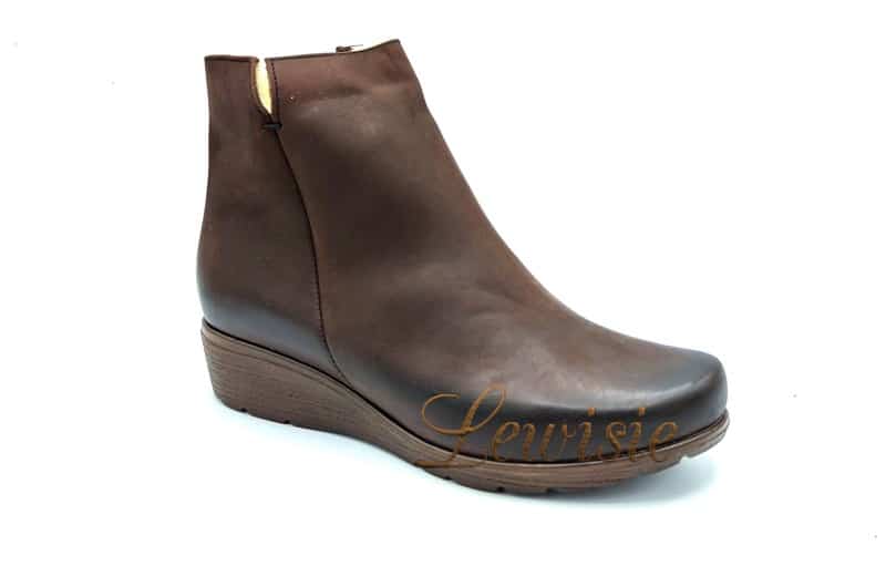Hilby 231 Brown Dámská zimní kotníková obuv vel. 37