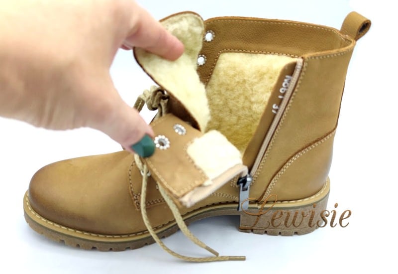 Hilby 90861 RUDY Dámská zimní kotníková obuv hnědá vel. 37 - 41 - Obrázek 4