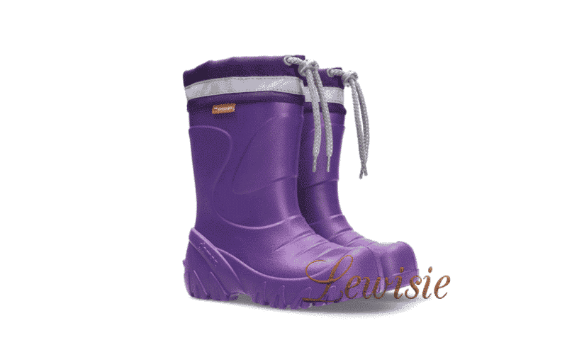 Demar - Mammut Zateplené holínky S 0300 K lila vel. 22 - 39