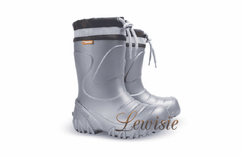 Demar - Mammut Zateplené holínky S 0300 C silver grey vel. 22 - 39