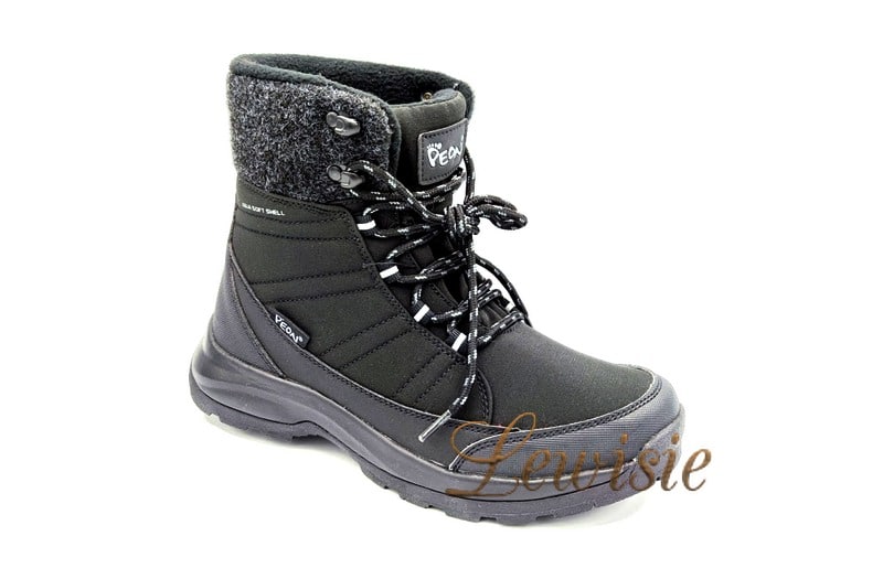 DKP/2104-1 černá Softshell Dámská vyšší obuv vel. 38