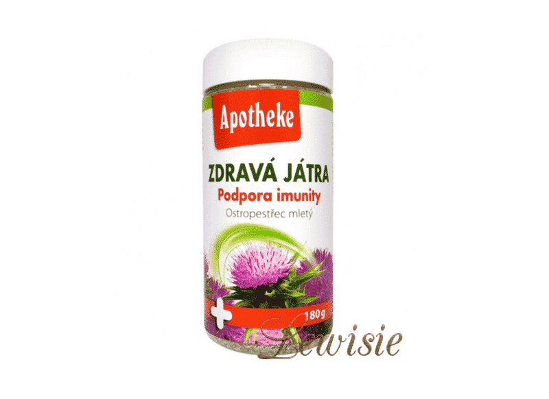 Apotheke Zdravá játra - ostropestřec mletý 180 g