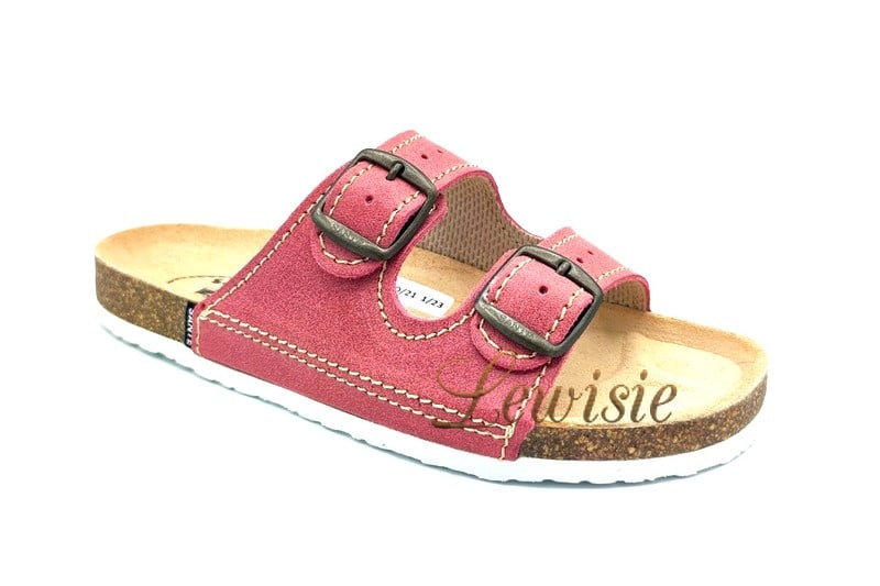 Santé D/21/C30/BP 21N/33 červená Zdravotní pantofel vel. 35 - 41