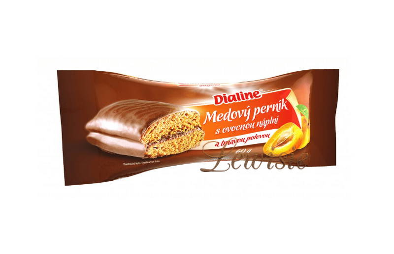 Druid Dialine medový perník meruňka 60 g