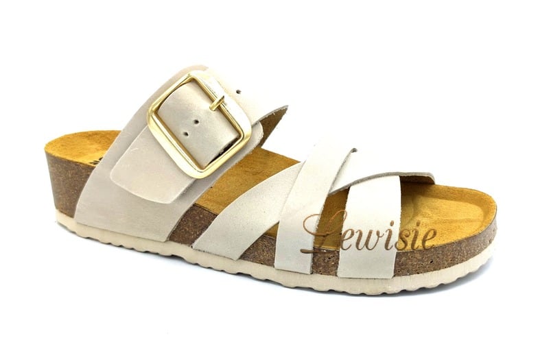 Bio Life 2012-496 Greta beige Dámské pantofle vel. 38 a 39