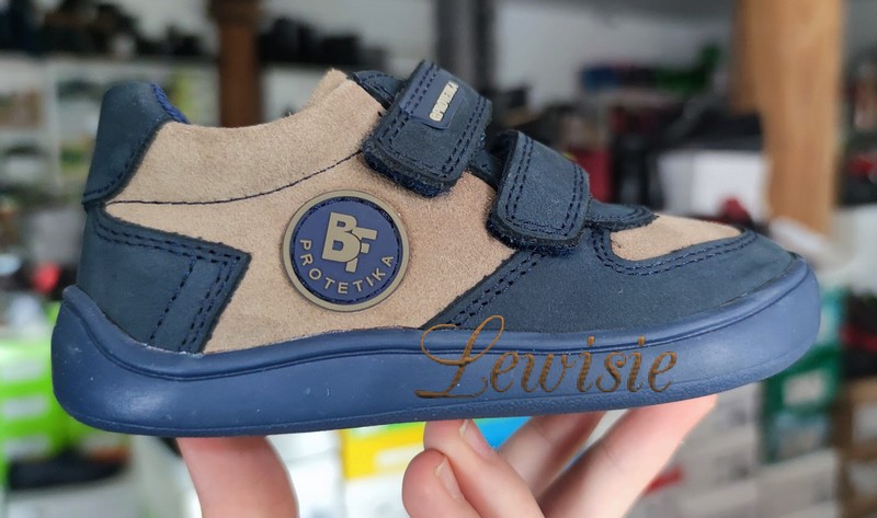 Protetika Brendon navy Barefoot Vycházková dětská obuv - Obrázek 2
