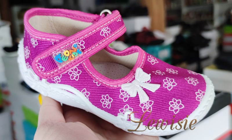 Peon MI/009 MA Fialová Dětský sandál, papučka - Obrázek 3