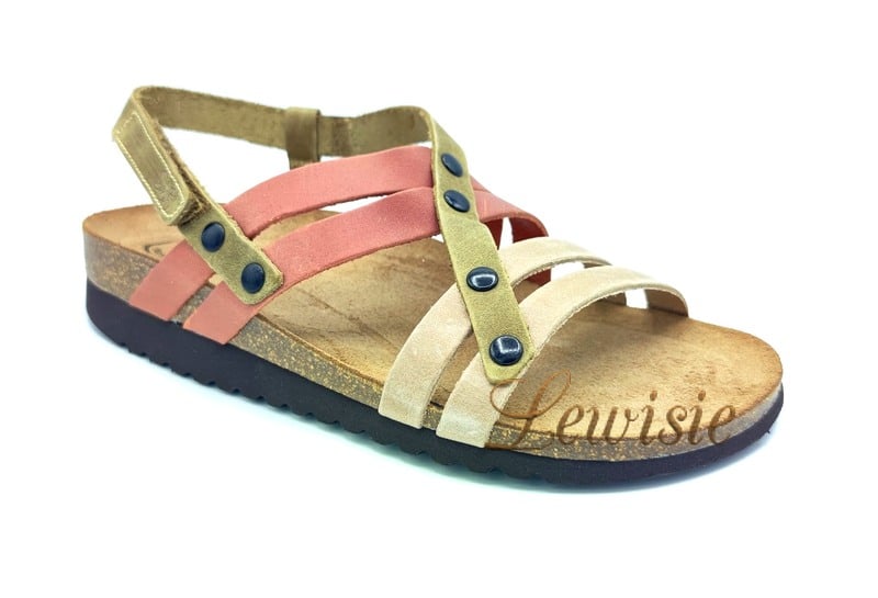 Santé IB/7200 beige Dámské sandály vel. 42