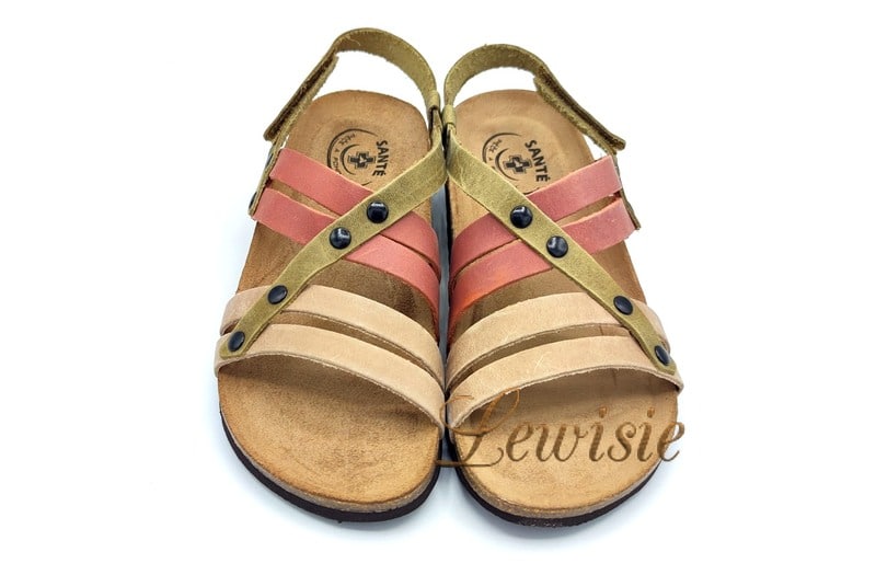 Santé IB/7200 beige Dámské sandály vel. 42 - Obrázek 3